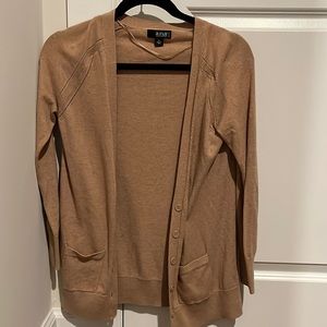 Tan cardigan